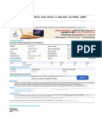 Gmail - Booking Confirmation On IRCTC, Train - 02124, 11-Sep-2021, 2S, PUNE - CSMT