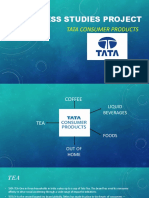 Business Studies Project: Tata Consumer Products