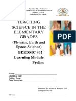 Prelim Module Teaching Science in The Elem Grades