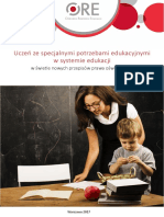 Uczen Ze Specjalnymi Potrzebami Edukacyjnymi W Systemie Edukacji