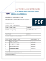 Gujarat Technological University: Design Engineering