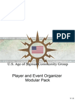 US AoS Community Group Play and Event Organizer Modular Pack V 1.0