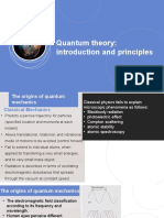 Quantum Mechanics Basic Principle