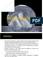 Postobstructive Diuresis