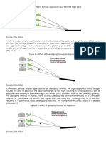 Figure 3 - Different Runway Approach Views From The Flight Deck