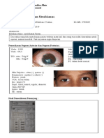 Status Pasien PO Dan Strabismus: Portofolio Dan Logbook Residen Mata Kolegium Oftalmologi Indonesia