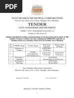 NMMC PSA Plant Tender Document