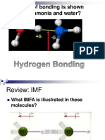 What Type of Bonding Is Shown Between Ammonia and Water?