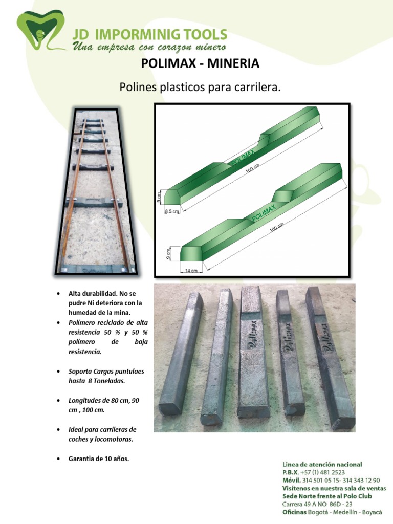 Polimax: Polines Plásticos para Minería | PDF