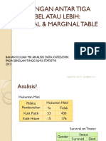 8 Partial - Marginal Table - Stis