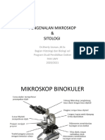 Pengenalan Mikroskop & Sitologi
