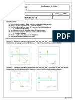 Atividade Prática 1 - Nivelamento de Física