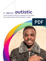 I Am Autistic PDF Leaflet 2019