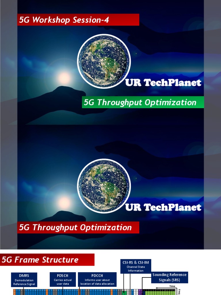5g Workshop Session 4 5g Throughput Optimization Pdf Mimo