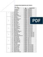 Nama Mhs & RS SMT V PRODI D3 KEP TJK 2021-2022