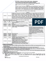Date-Sheet (Theory Papers) For Secondary, Senior Secondary Certificate