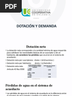 Cálculo del Consumo de Agua Potable | PDF | Descarga (hidrología) | Agua