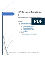 Basic SPSS Guidance 1