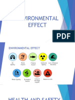 Environmental Effect