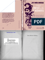 (Etnología y Antropología - 2) José María Arguedas - Indios, Mestizos y Señores-Horizonte (1989)