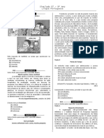 Simulado de Língua Portuguesa para 9o Ano aborda acne e meio ambiente