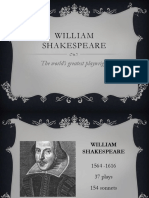 William Shakespeare: The World's Greatest Playwright