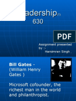 Bill Gates Leadership and Impact of Technology