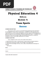 Teamsports Soccer Module 4 2ndyear