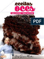 E-book - Receitas Doces sem Glúten e sem Lactose - Chef Susan Martha