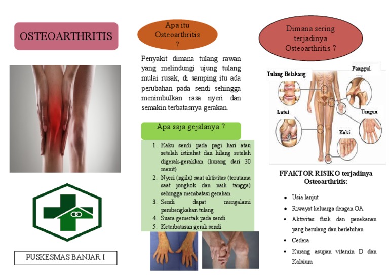 Leaflet Osteoarthritis Pdf