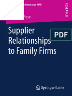 Supplier relationships to family firms