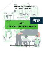 Ge 3 Contemporary World Pesania