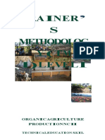 Trainer's Methodology for Organic Agriculture Production NC II