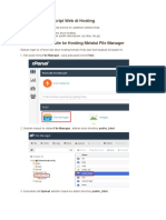 Upload Web Ke Hosting Via File Manager