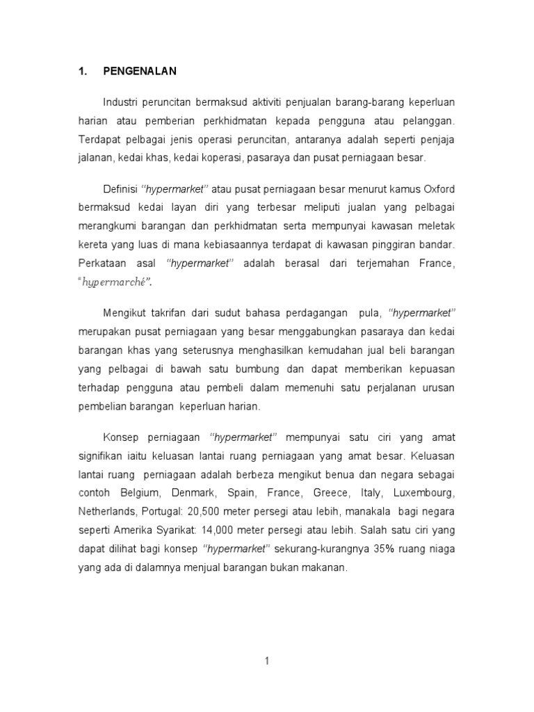 Main Paper Tesco Vs Carrefour