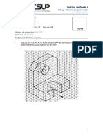 Practica Calificada 4 Dibujo Tecnico