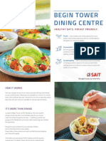 Begin Tower Dining Centre - Brochure