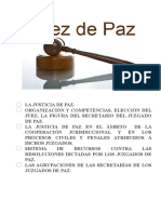 T9 La Justicia de Paz