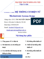 Chapter 4 ME5511 Cảm Biến