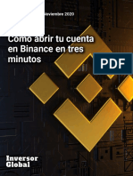 Cómo Abrir Tu Cuenta en Binance en Tres Minutos