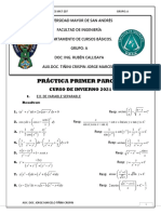 Práctica Primer Parcial Mat 207 Inv