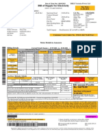 Bill of Supply For Electricity: Due Date: 11-09-2021