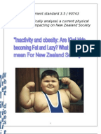 Term paper about obesity