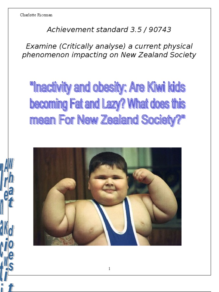Essay About Obesity in America