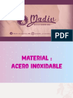 Catálogo Madiv Accesorios-Topitos-Denarios-Camandulas-Acero