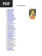 Cerita Silat Jawa (SH Mintarja)