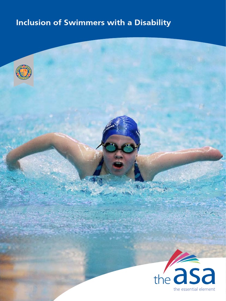 Inclusion of Swimmers With A Disability PDF Swimming Cerebral Palsy