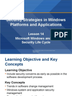 Security Strategies in Windows Platforms and Applications