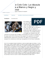 CIPER Chile (2012) Concesión de Colo Colo_ La Cláusula Que Beneficia a Blanco y Negro y Perjudica Al Club