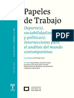 Garriga Zucal, coord. (2018) Deporte(s), sociabilidad(es) y política(s)